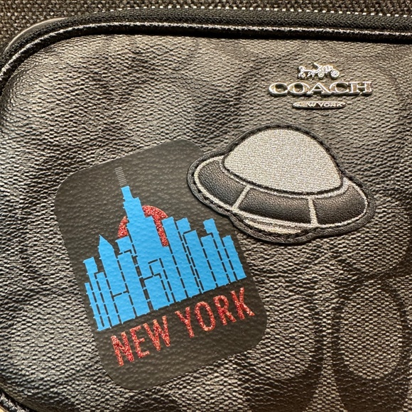 NWT! RARE! COACH NASA COLLABORATION SPACE SIGNATURE CROSSBODY SHOULDERBAG F29463 - Picture 2 of 13